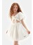 Kız Çocuk Beyaz Elbise 23SS0TJ4915 2