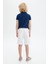Erkek Çocuk Beyaz Şort 23SS0BK1463 4