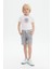 Erkek Çocuk Çizgili Şort 23SS0BK1479 1
