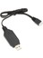 Wltoys Yüksek Kaliteli 7.4 V Lipo Pil USB Şarj Aleti Kablosu Wltoys V912 V913 V915 V262 V323 V333 V666 / Mjx F45 F49 F46 F39 T40C T23 Rc Oyuncaklar (Yurt Dışından) 1
