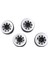 1 In Beadlock Jant Derin Çanak Negatif Ofset 3.78MM Hub 1/18 1/24 Rc Paletli Araba Eksenel SCX24 AX24 TRX4M FCX24,6 (Yurt Dışından) 3
