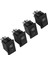 4x 12V 35A Araba Kamyon Tekne Sis Lambası Rocker Anahtarı LED Işık Dash Kurulu Geçiş 4pin Siyah (Yurt Dışından) 1