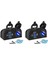 2x Çadır Tipi Panel Iki Delikli, Hızlı Şarj 3.0 Çift USB Araç Şarj Cihazı + 12V/24V Soket Araba Motosiklet Tekne Deniz Atv Rv Için (Yurt Dışından) 1
