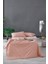 Glimmer Easy Cotton Tek King Size Nevresim Takımı - Somon 4
