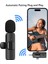 Kablosuz Ikili Yaka Mikrofonu iPhone ile Uyumlu 3.5mm Aux iPhone Type-C Pc Tablet Video Kayıt Röportaj Canlı Yayın Vlog Kablosuz Mikrofon USB C ve Amfi ve Bilgisayar Uyumlu ZR564 4