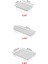 7'li Set Freshbox Mikroldaga ve Difrize Uygun Saklama Kabı X1 2,4 Lt / X2 1,17 Lt / X4 0,6 Lt 5