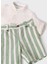 Abel&lula Erkek Çocuk Keten Çizgili Şort Takım 5