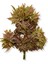 Yapay Kızıl Soft Çınar Yağrağı Demeti 12 Adet 60 cm 1