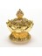 A2 4X4X2CM Stili Mini Tütsü Brülör Metal El Sanatları Ev Dekorasyonu 3 Renk Tibet Lotus Tütsü Brülör Alaşım (Yurt Dışından) 4