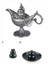 Mor Tarzı 1pcs Antique Style Retro Vintage And Gothic Gift Tin Alloy Incense Burner For Children Home Decoration (Yurt Dışından) 3