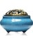 Pembe Tarzı Creative Coil Censer Burners Home Decor Ceramic Stick Burner With Copper Cover Buddha Sandalwood Incense Holder Ornaments (Yurt Dışından) 4