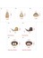No.13 Tarzı 1pc Mini Cafe Ornament Home Decor Buddhism Gadgets Ash Catcher Joss-Stick Inserted Incense Holder Copper Censer (Yurt Dışından) 5