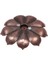 Açık Sarı Stil Yeni 1 Adet Alaşım Tütsü Brülör Çubuk Tutucu Plaka Budizm Lotus Censer Bronz Nasturtium Tütsü Brülör (Yurt Dışından) 3