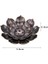 1.5 1.5cm Bakır Tarzı Yeni 1 Adet Alaşım Tütsü Brülör Çubuk Tutucu Plaka Budizm Lotus Buhurdan Bronz Nasturtium Tütsü Brülör Tütsü Çeşmesi (Yurt Dışından) 4