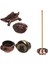 No.10 Tarzı 1 Adet Mini Cafe Süs Budizm Alet Kül Catcher Joss-Stick Takılı Tütsü Tutucu Bakır Buhurdan Ev Dekorasyon (Yurt Dışından) 5