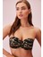 Kalın Bağcıklı Straplez Bikini Üst 1