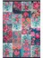 Patchwork Desen Dokuma Pamuk Taban Dijital Dekoratif Halı 1