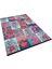 Patchwork Desen Dokuma Pamuk Taban Dijital Dekoratif Halı 2