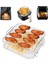 Gui Xulian 5.5l Hava Fritözü Için Hava Fritöz Rafı, 2 Katmanlı Hava Fritöz Izgarası/raf/kurutucu Rafı Kare, Hava Fritöz Aksesuarları (Yurt Dışından) 2