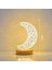 LED Masa Lambası Ay Dekoratif Başucu Gece Lambası Çocuklar Için Tatil Partisi Hediye Ay (Yurt Dışından) 2