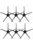 Gui Xulian 6 Adet Yedek Parçalar Q5/q5+ Robotlu Süpürge Aksesuarları Yan Fırça Ev Temizlik Aracı (Yurt Dışından) 1