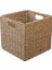 Dokuma Seagrass Çiftlik Evi Mutfak Depolama Organizatör Sepet Bin Kolları ile Dolaplar, Kiler, Banyo, Çamaşır Odası (Yurt Dışından) 1