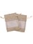 30 Adet Keten Organze Çantalar Çuval Bezi Ipli Kese Noel Hediyeleri Çanta Kahve Çekirdekleri Için Düğün Çantaları Şeker Makyaj Takı Ambalaj 10X14 cm (Yurt Dışından) 3