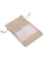 30 Adet Keten Organze Çantalar Çuval Bezi Ipli Kese Noel Hediyeleri Çanta Kahve Çekirdekleri Için Düğün Çantaları Şeker Makyaj Takı Ambalaj 10X14 cm (Yurt Dışından) 4