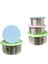 Çocuklar Için Küçük Istiflenebilir Bebek Atıştırmalık Kapları (300/600/1100ML), Sızdırmaz Paslanmaz Çelik Kapaklı Kaplar (Yurt Dışından) 3