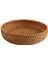 El Yapımı Sonbahar Rattan Dokuma Yuvarlak Depolama Sepeti Meyve Tabağı Rattan Ekmek Sepeti Mutfak Gıda Piknik Ekmek Mini Konteyner (Yurt Dışından) 1