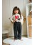 Kız Çocuk Minnie Modelli Pantolonlu Ikili Takım 1