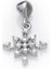 Gümüş Kar Tanesi Bayan Kolye 1
