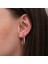 Gümüş Rose 3 mm Burgu Şarnel Küpe 3