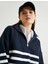 Dik Yaka Sweatshirt Oversize Yarım Fermuarlı 1