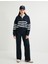 Dik Yaka Sweatshirt Oversize Yarım Fermuarlı 2