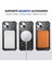 iPhone 13/14 Manyetik Tpu+Pc Koruyucu Kapak Telefon Kılıfı (Yurt Dışından) 3