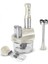 1200 Watt + mm Prosteel 2000W Cam Mutfak Robotu Soft Cream Inox 1,5 L C / F Bej 2 Yıl 220 - 240 V M 2