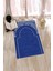 Dijital Baskılı Yıkanabilir Motifli Namazlık Seccade 70X130 Cm, Seccade-15-Mavi, 2