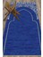 Dijital Baskılı Yıkanabilir Motifli Namazlık Seccade 70X130 Cm, Seccade-15-Mavi, 3