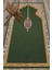 Dijital Baskılı Yıkanabilir Şık Motifli Namazlık Seccade 70X130 Cm, Seccade-18-Yeşil, 3