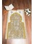 Dijital Baskılı Yıkanabilir Motifli Hediyelik Namazlık Seccade 70X130CM, Seccade-26-Kahve, 4