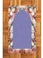 Dijital Baskılı Yıkanabilir Çiçekli Hediyelik Namazlık Seccade 70X130CM, Seccade-24-Mor, 5