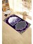 Dijital Baskılı Yıkanabilir Camii Motifli Hediyelik Namazlık Seccade 70X130, Seccade-35-Mor, 4