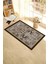 Dijital Baskılı Yıkanabilir Şık Tasarım Hediyelik Namaz Halısı Seccade 70X130CM, Seccade-50-Kahve, 2