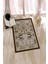 Dijital Baskılı Yıkanabilir Şık Tasarım Hediyelik Namaz Halısı Seccade 70X130CM, Seccade-50-Kahve, 5