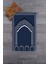 Dijital Baskılı Minber Motifli Yıkanabilir Motifli 70X130 Namazlık Seccade, Seccade-02-Mavi, 2