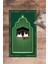 Dijital Baskılı Kabe Motifli Yıkanabilir Motifli 70X130 Namazlık Seccade, Seccade-04-Yeşil, 3