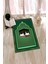 Dijital Baskılı Kabe Motifli Yıkanabilir Motifli 70X130 Namazlık Seccade, Seccade-04-Yeşil, 4