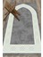Dijital Baskılı Yıkanabilir Sade Şık Namazlık Seccade 70X130 Cm, Seccade-10-Gri, 4