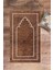 Dijital Baskılı Yıkanabilir Sade Desen Namazlık Seccade 70X130 Cm, Seccade-11-Kahve, 2
